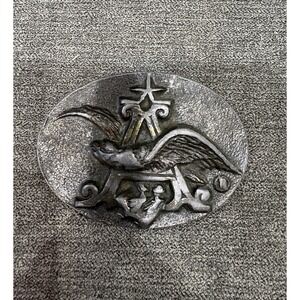 Anheuser Busch Eagle Logo Promo Belt Buckle Beer Brewery Vintage 70s     .BMW164